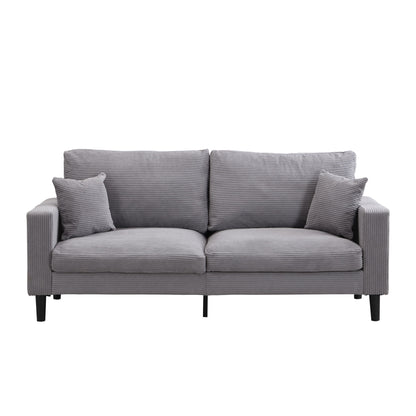 Modern Upholstered 3 Seat Sofa, High Resilience Home Essentials