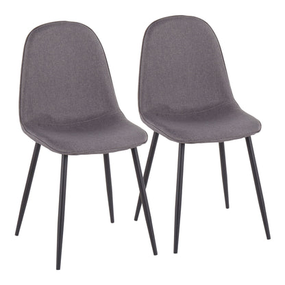 Pebble - Contemporary Casual Comfort Chair (Set of 2) Lumi Source
