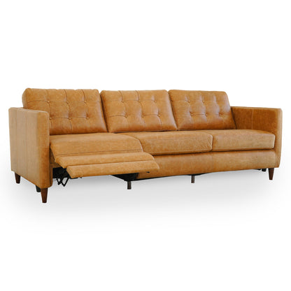 Christopher - Electric Inclining Sofa Left Facing - Tan Ashcroft Furniture
