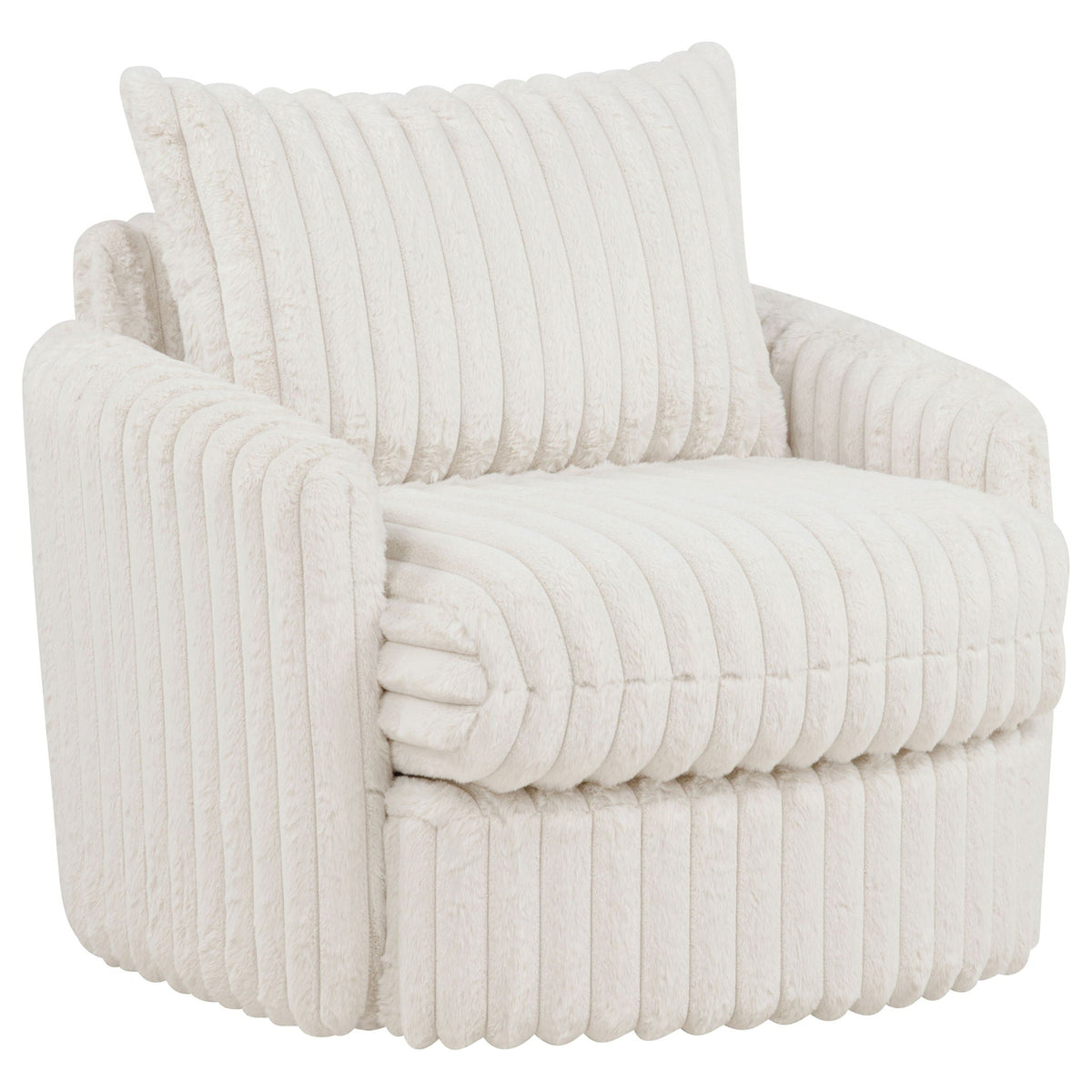 Crandall - Swivel Accent Chair Furniture Max