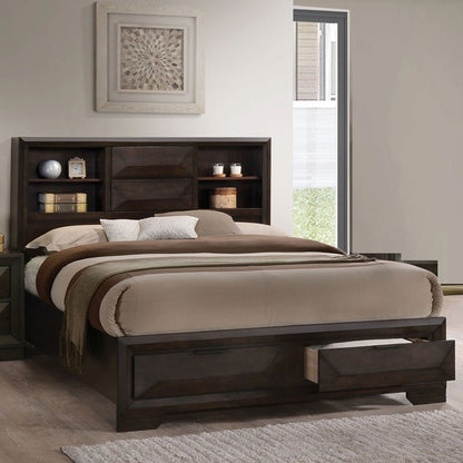 3 Piece Set Bed With Storage And 2 Nightstands Home Essentials