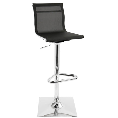 Mirage - Contemporary Adjustable Barstool With Swivel Lumi Source