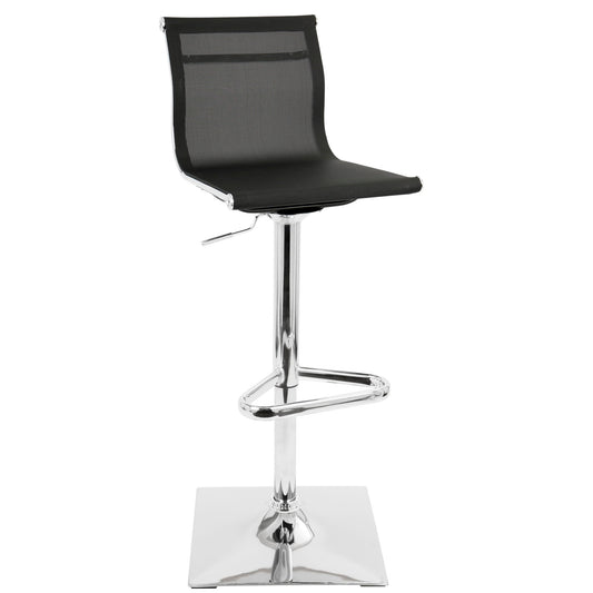 Mirage - Contemporary Adjustable Barstool With Swivel Lumi Source