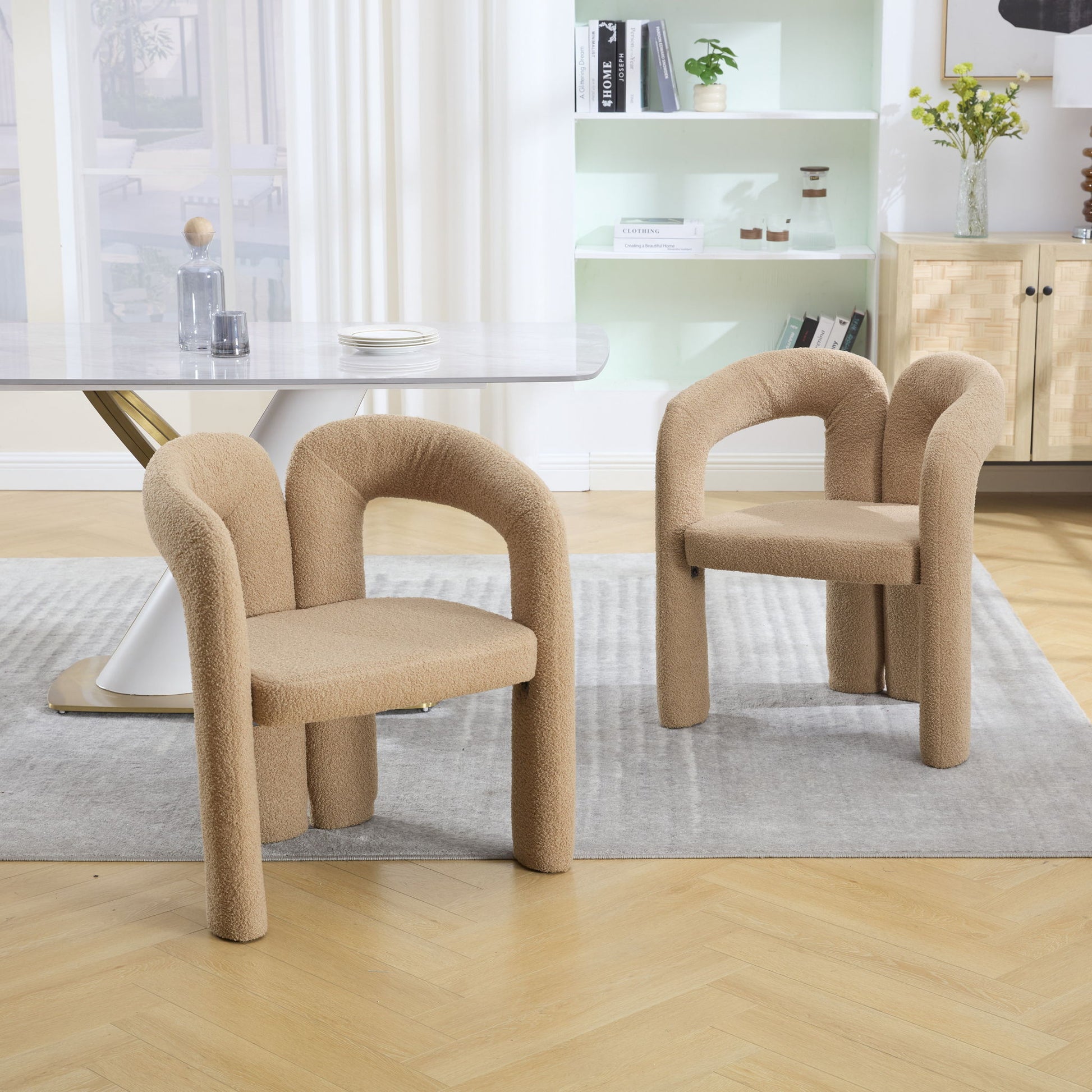 Coolmore Contemporary Designed Accent / Dining Chair With Armrests Home Essentials