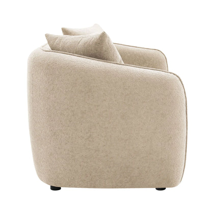 Keith - Chenille Sofa With 3 Matching Color Toss Pillows Acme