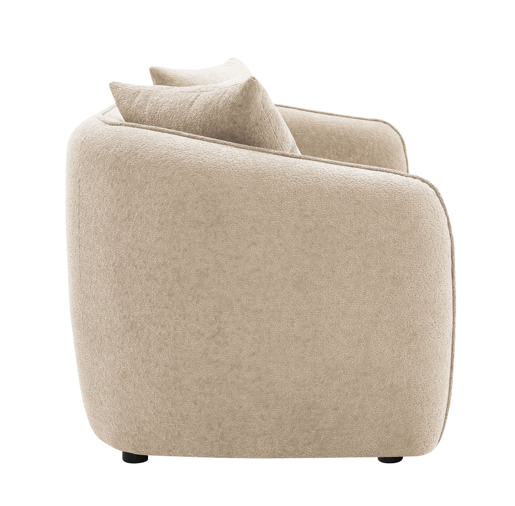 Keith - Chenille 3 Piece Living Room Set (Comes With Matching Color Toss Pillows) Acme