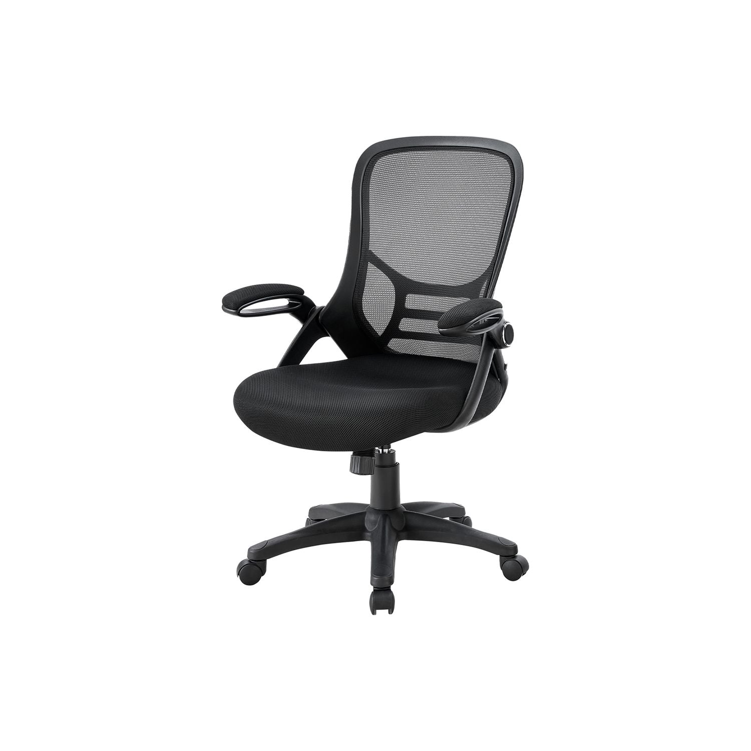 Office Chair With Adjustable Height For Workspaces - Black 8th Street