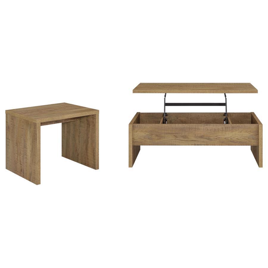Canoga - Lift Top Cocktail Coffee Table Set - Mango Coaster Fine Furniture