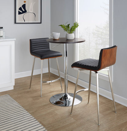 Adjustable Contemporary Bar Table Lumi Source