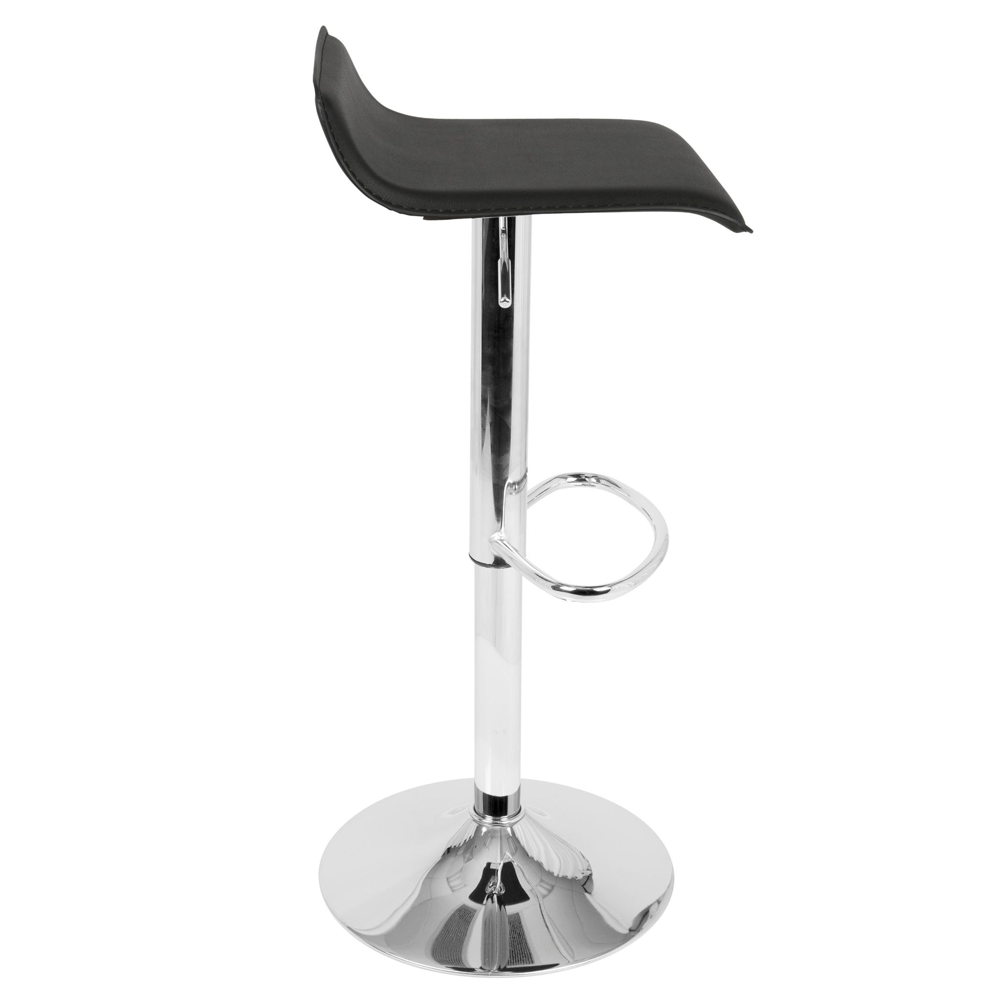 Ale - Contemporary Adjustable Barstool (Set of 2) Lumi Source