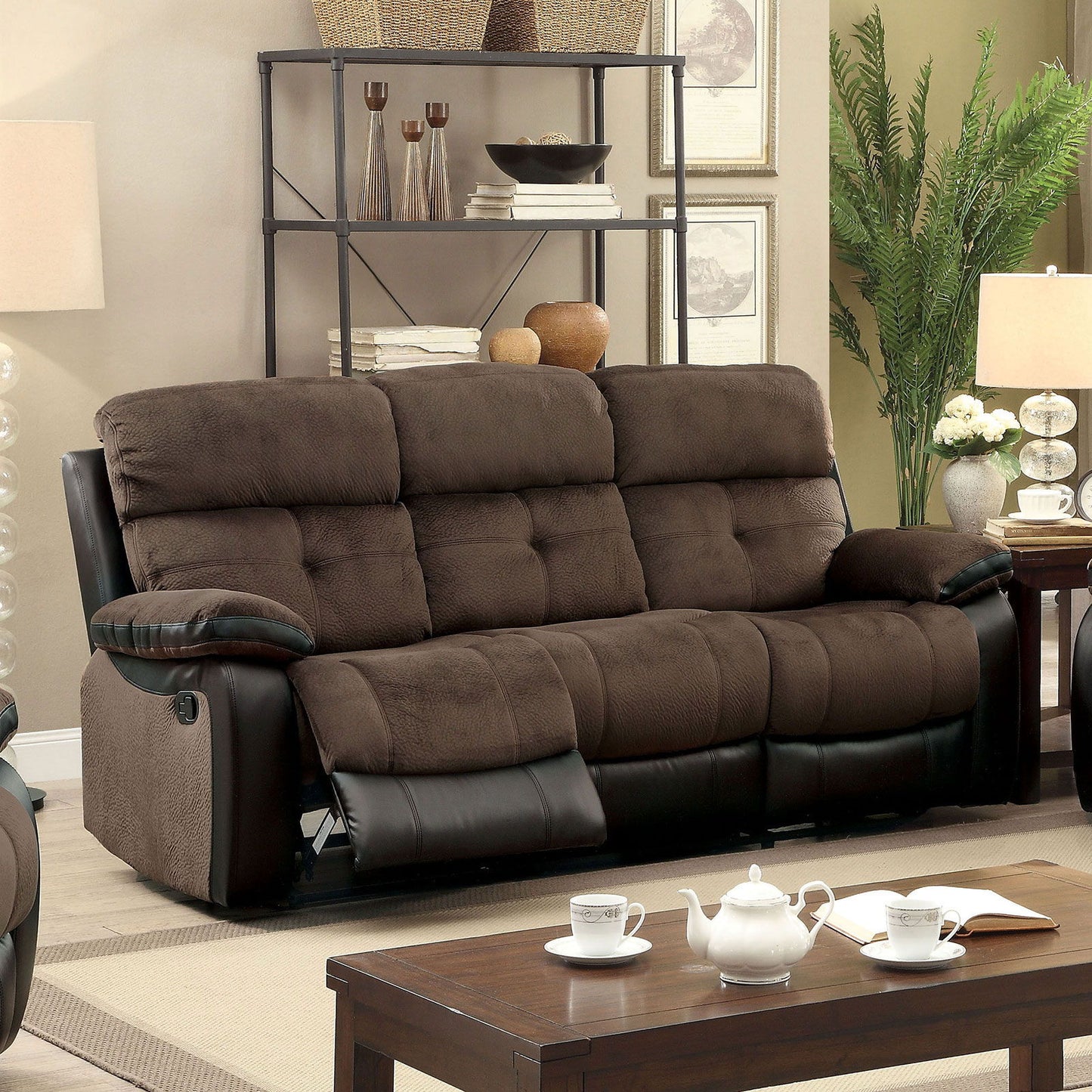 Hadley - Sofa - Brown / Black