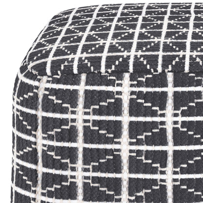 Noreen - Upholstered Square Pouf Simpli-Home