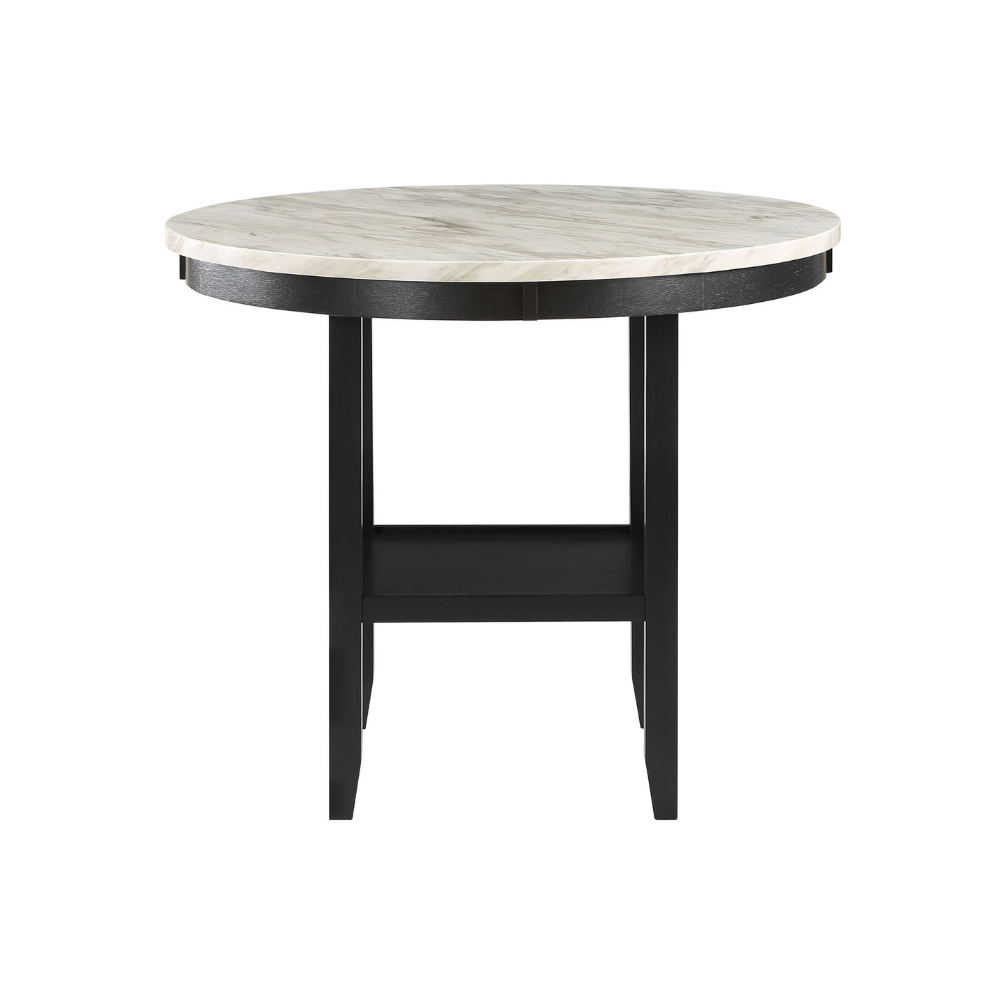 Greta - Bar Table And Bar Stool Set - Antique White Global Furniture USA