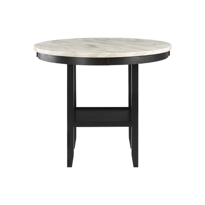 Greta - Bar Table And Bar Stool Set - Antique White Global Furniture USA