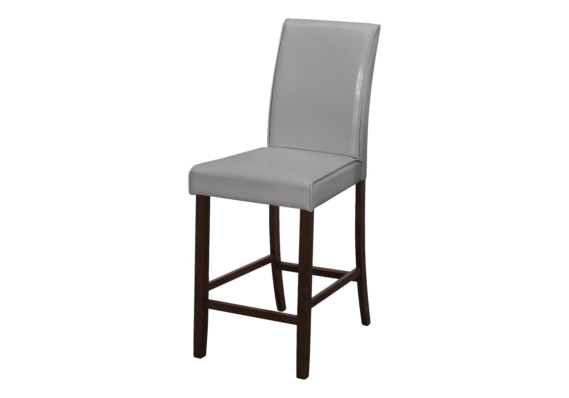 Counter Height Dining Chair Upholstered Leather Look (Set of 2) 8th Street
