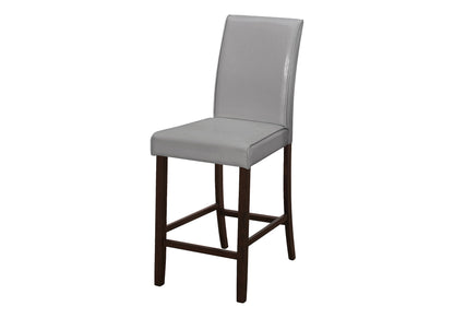 Counter Height Dining Chair Upholstered Leather Look (Set of 2) 8th Street