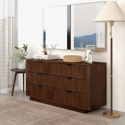 Lola - Dresser With 6 Drawers - Dark Brown Ashcroft Furniture