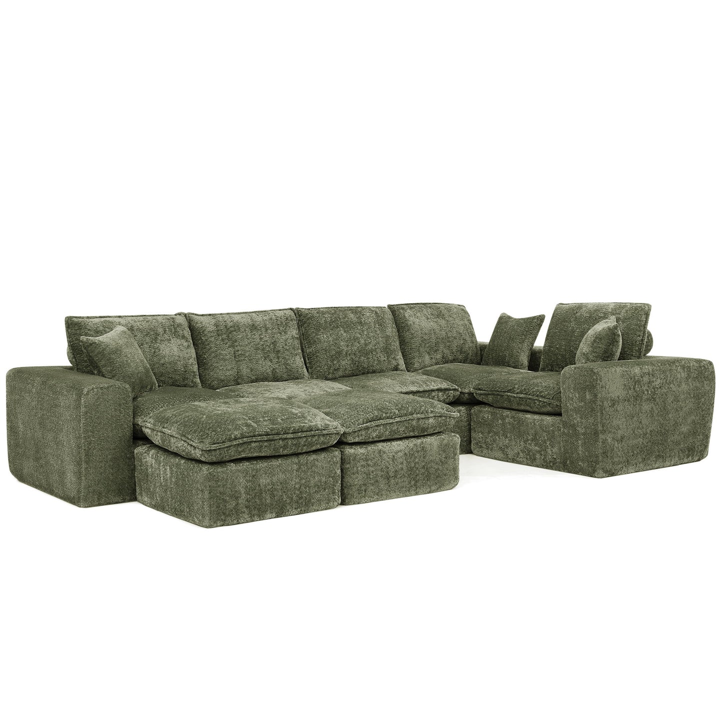 Sectional Sofa With Moveable Ottoman Home Essentials