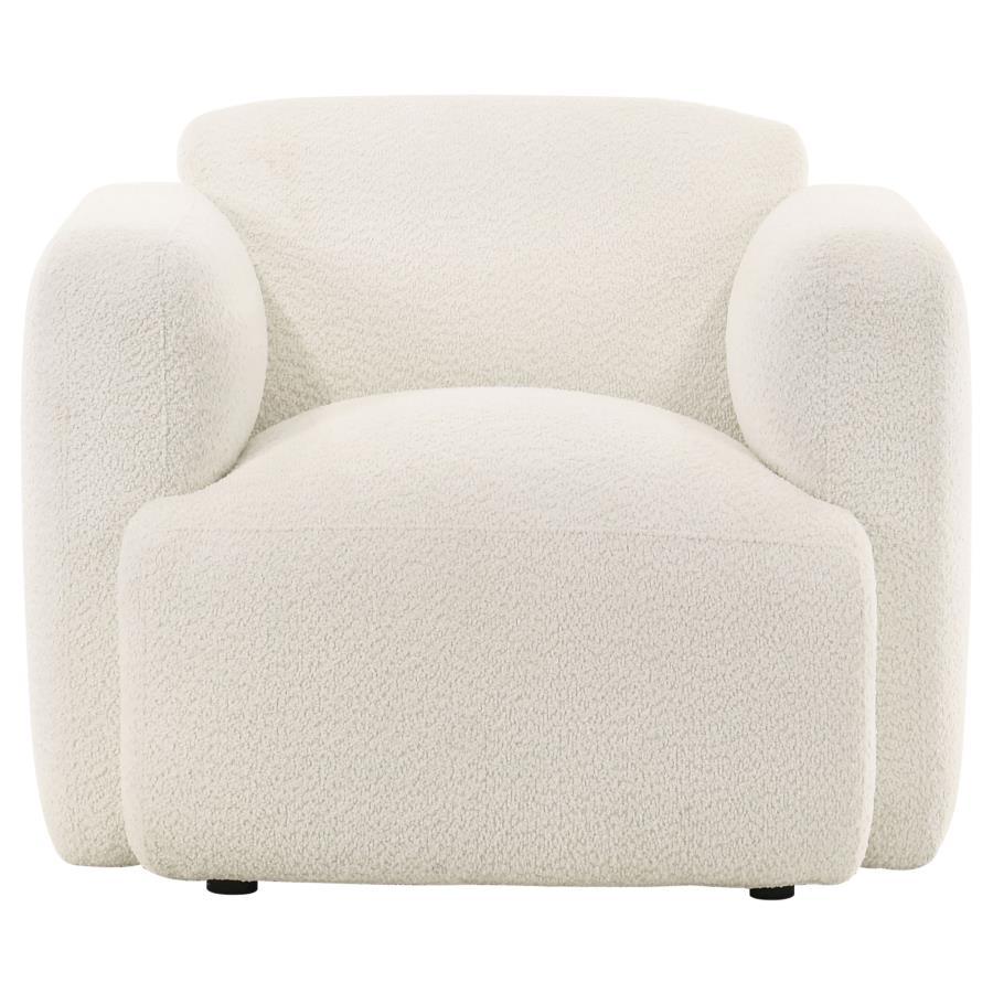 Dorset - Fabric Upholstered Round Track Arm Accent Chair Coaster Fine Furniture