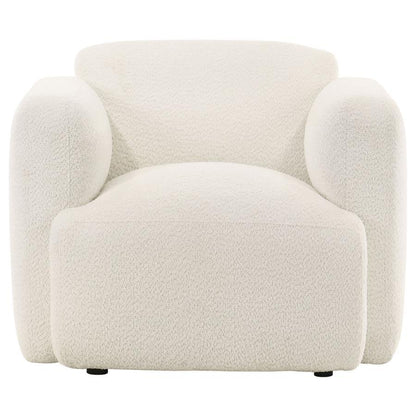 Dorset - Fabric Upholstered Round Track Arm Accent Chair Coaster Fine Furniture