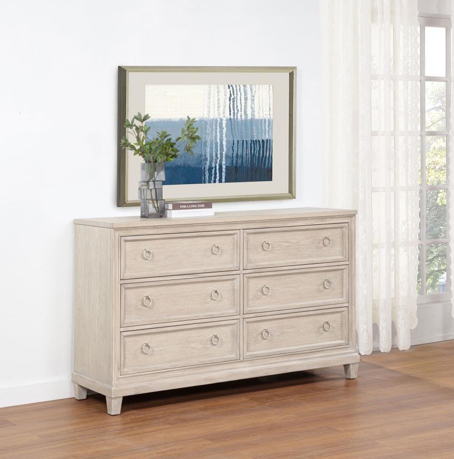 Pembroke - 6-Drawer Bedroom Dresser Cabinet Coaster Fine Furniture
