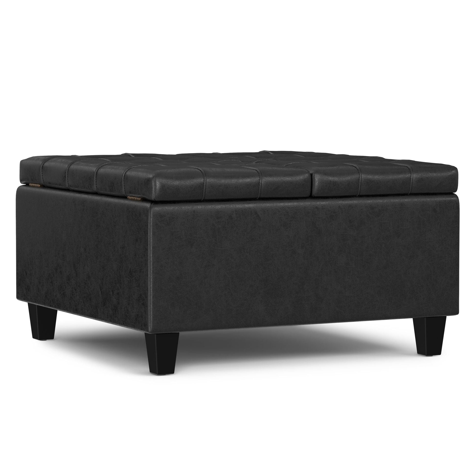 Harrison - Large Coffee Table Storage Ottoman Simpli-Home