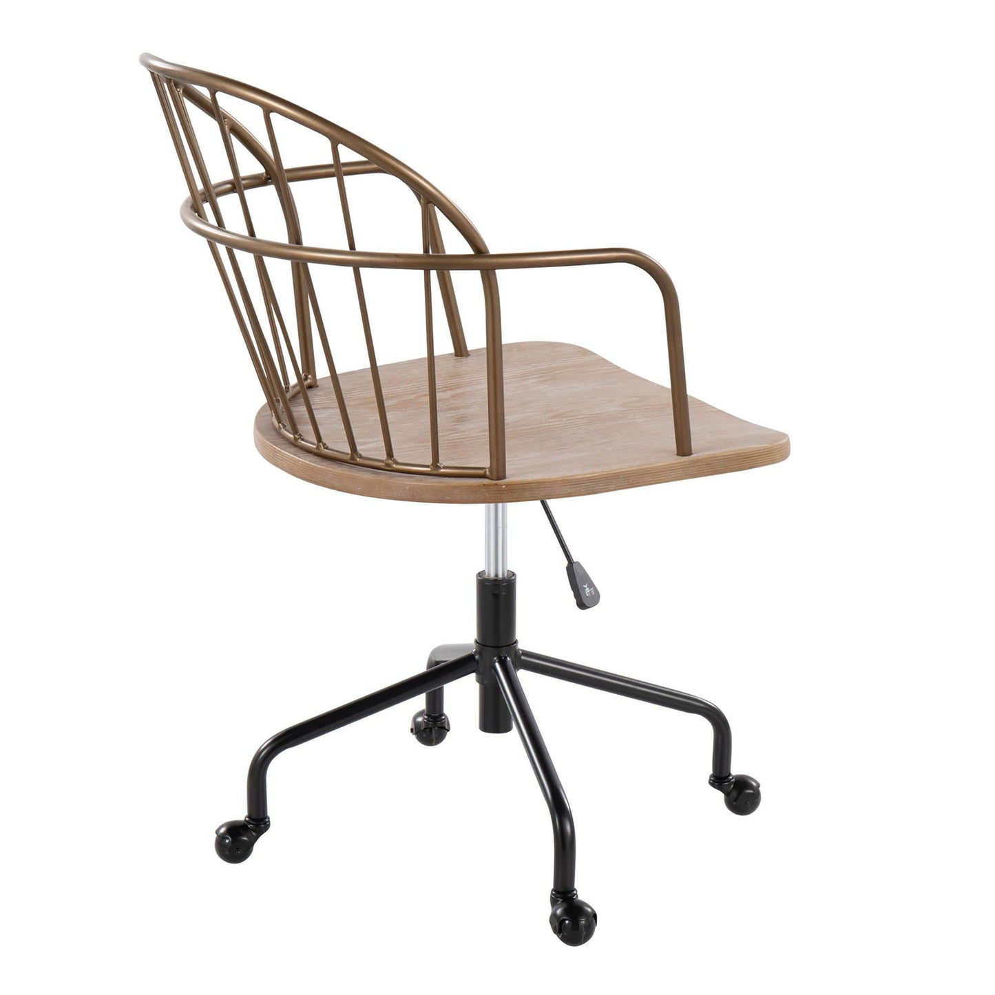 Riley - Farmhouse Adjustable Office Chair Lumi Source