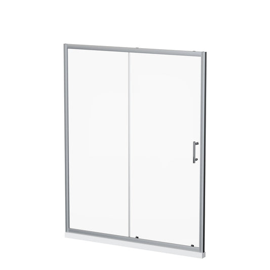 Sliding Shower Door With And Handle - Chrome Daily Nest