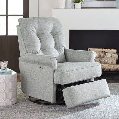 Carissa Power Swivel Glider Recliner Best Home Furnishings