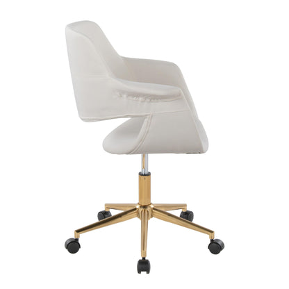 Vintage Flair - Mid Century Modern Office Chair Lumi Source