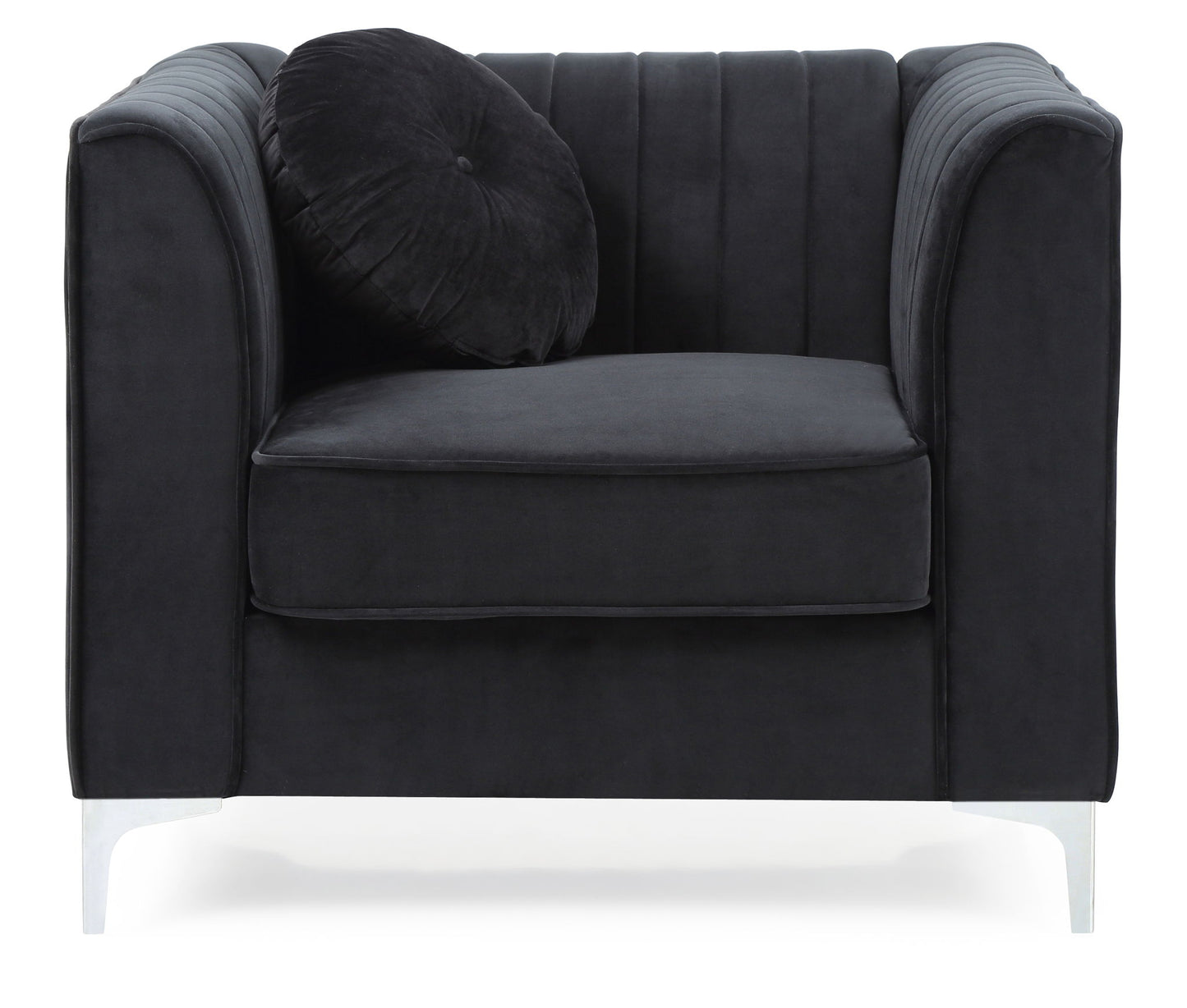 Contemporary Sloped Armchair Glory Furniture