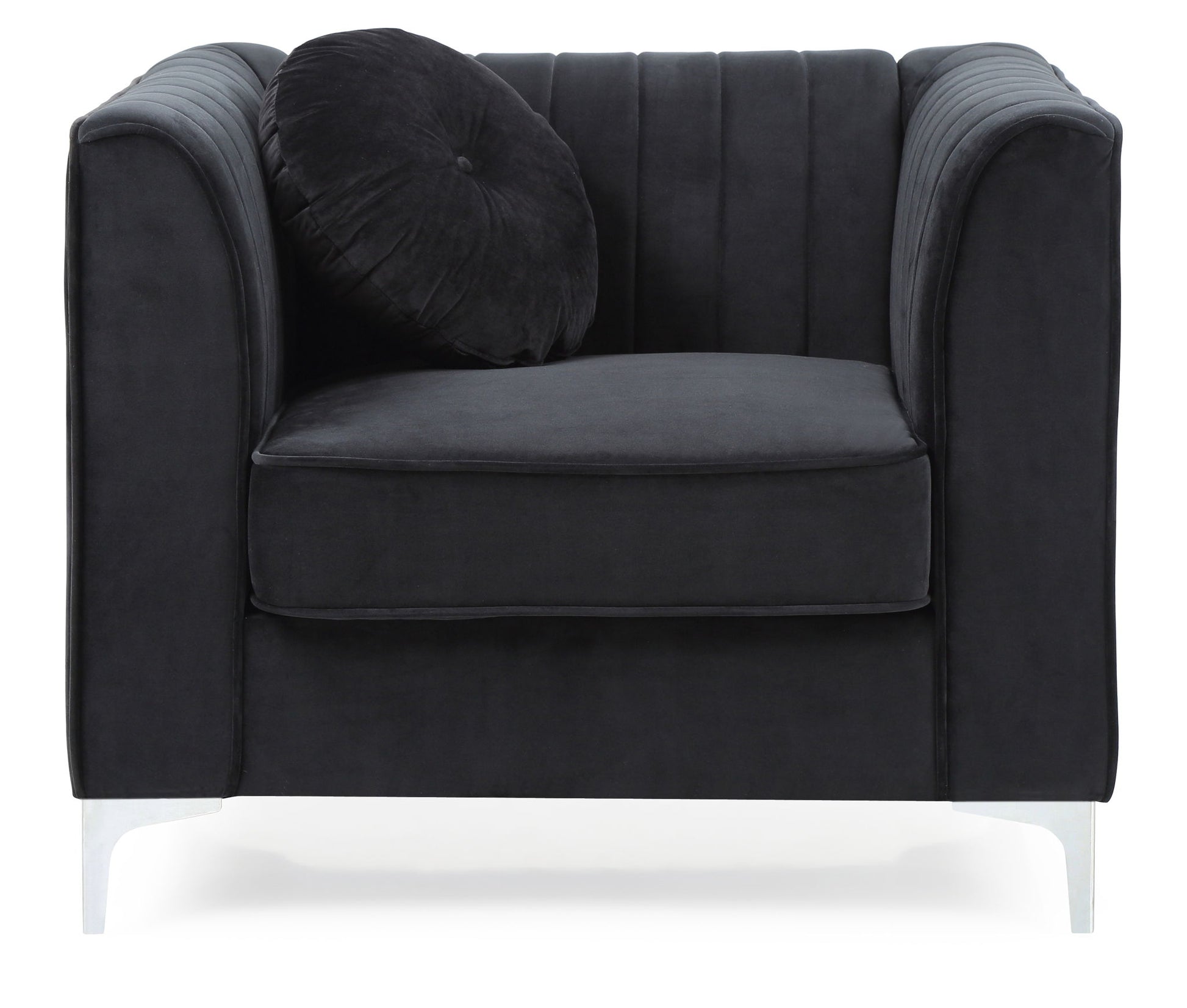 Contemporary Sloped Armchair Glory Furniture