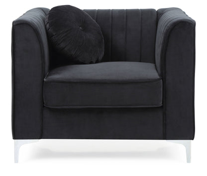 Contemporary Sloped Armchair Glory Furniture