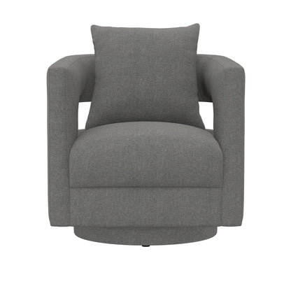 Modern Swivel Chair With Contemporary Design Emerald Home