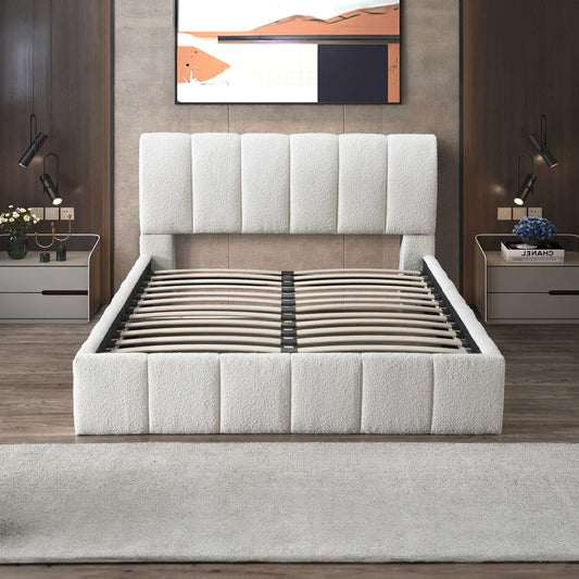 Hilar - Elegant Design Platform Bed Ashcroft Furniture