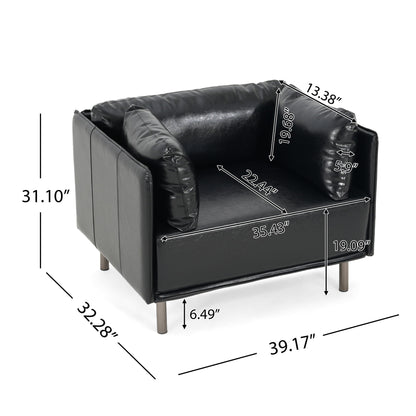 Vintage Modern Aesthetic Appeal Lounge Chair Noble House