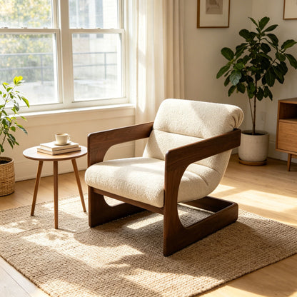 Ellis - Accent Chair - Beige Home Essentials