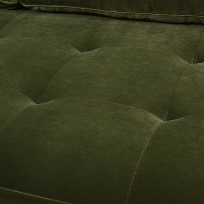Nicholas - Mid-Century Modern Sofa - Olive Green Jennifer Taylor Home
