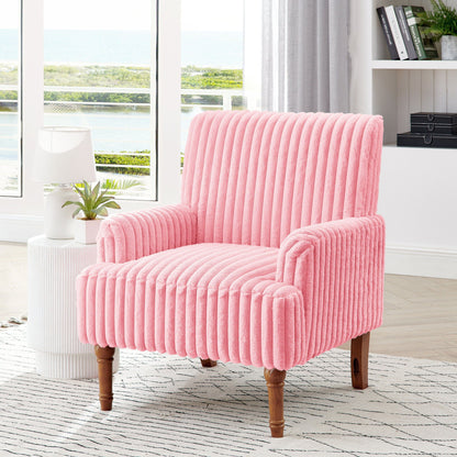 Accent Comfortable Upholstered Armchair For Living Room Home Essentials