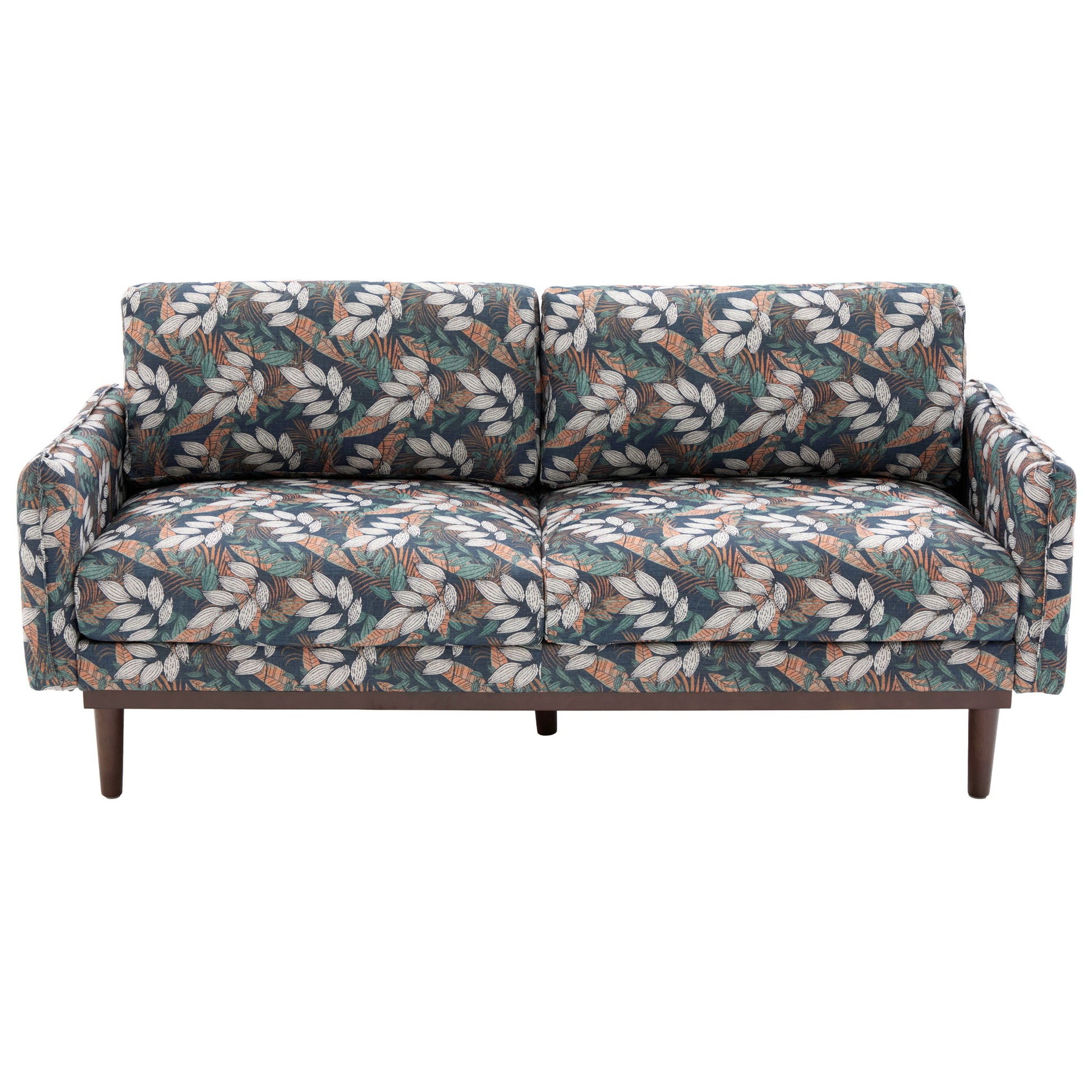 2 Seater Loveseat Sofa With Spacious Seating Area Noble House