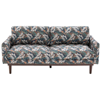 2 Seater Loveseat Sofa With Spacious Seating Area Noble House