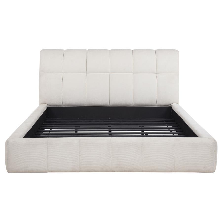 Nollet - Upholstered Platform Bed Coaster Fine Furniture