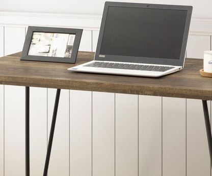 Rustic Desk - Taupe Bernards Furniture