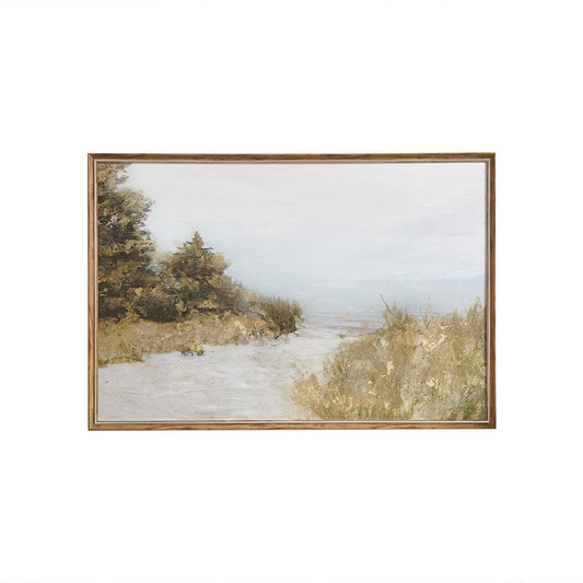Lake Walk - Framed Canvas - Multi Madison Park