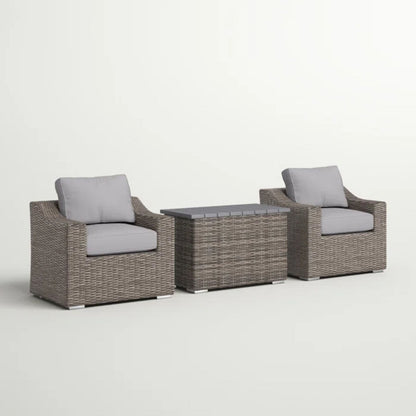 Stylish Sofa Seating Group With Cushions Perfect For Outdoor Gatherings LSI Patio Furniture