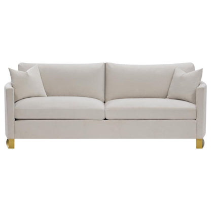 Corliss - Upholstered Arched Arm Sofa Set CoasterElevations