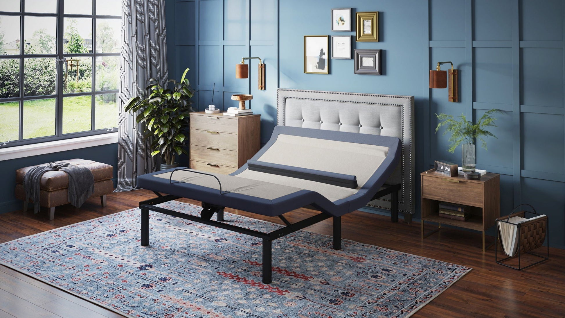 Bt6500 - Adjustable Bed Base With Head / Foot Tilt And Lumbar Position Adjustment BedTech