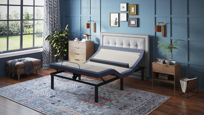 Bt6500 - Adjustable Bed Base With Head / Foot Tilt And Lumbar Position Adjustment BedTech