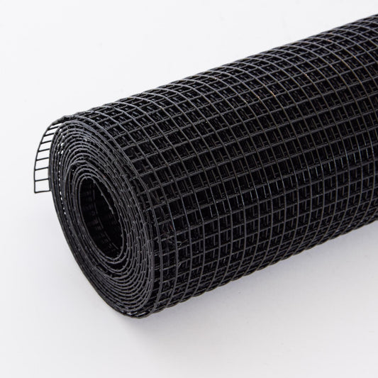 Vinyl Coated Hardware Cloth, Welded Wire Fence For Poultry And Home Improvement - Black Daily Nest