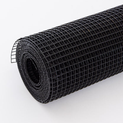 Vinyl Coated Hardware Cloth, For Poultry Netting And Home Improvement - Black Daily Nest
